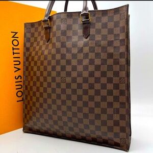 Louis Vuitton Damier Sac Plat Tote bag Wirh Dust Bag